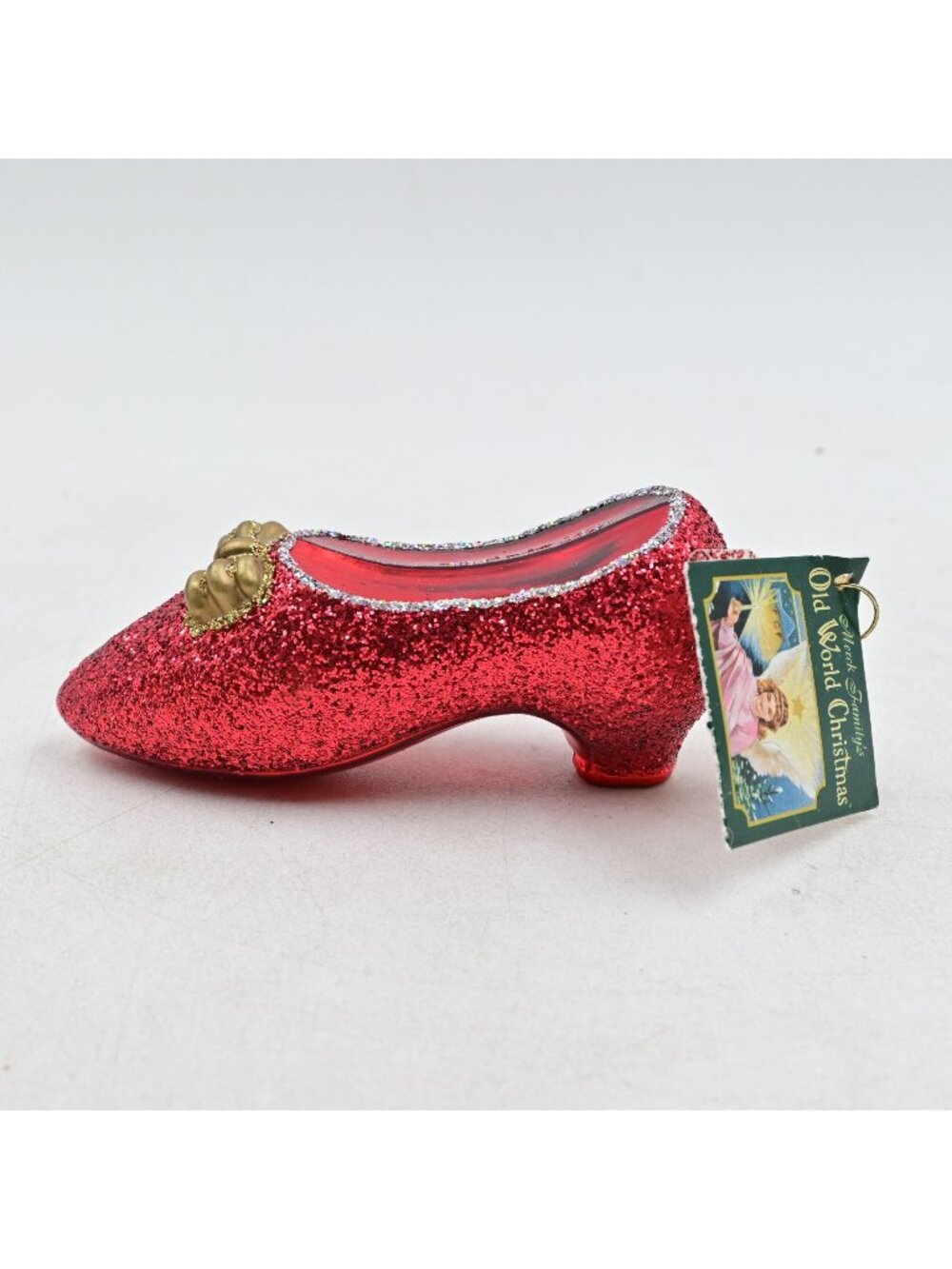 Old World Christmas Ornament Red Slipper NWT No Box